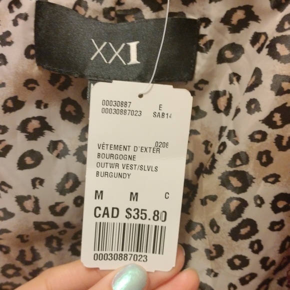 Red Furry Coat 🇨🇦 - Picture 3 of 3